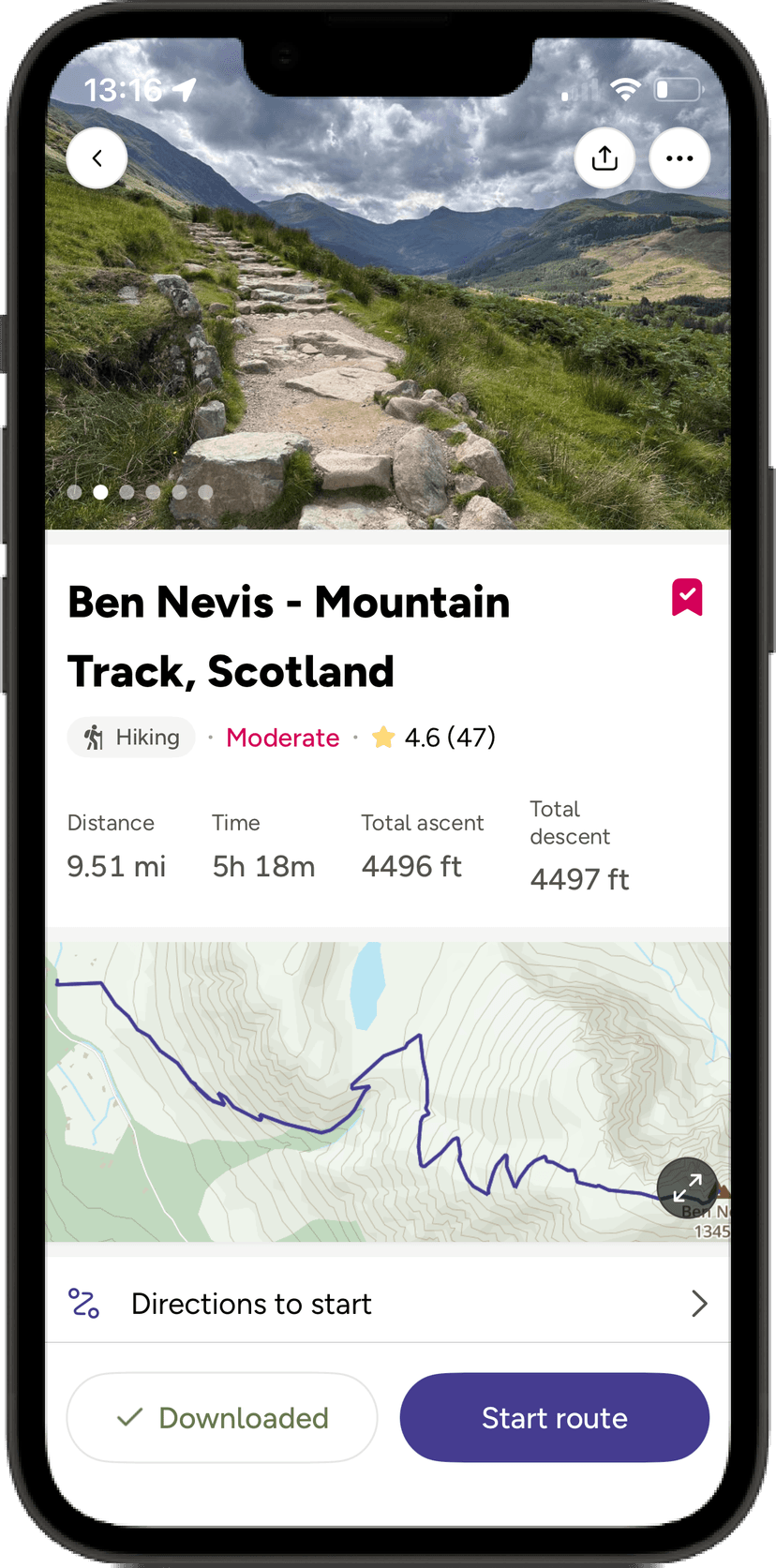 Person Using Os Map Maps & Location Help | Using OS Maps Features