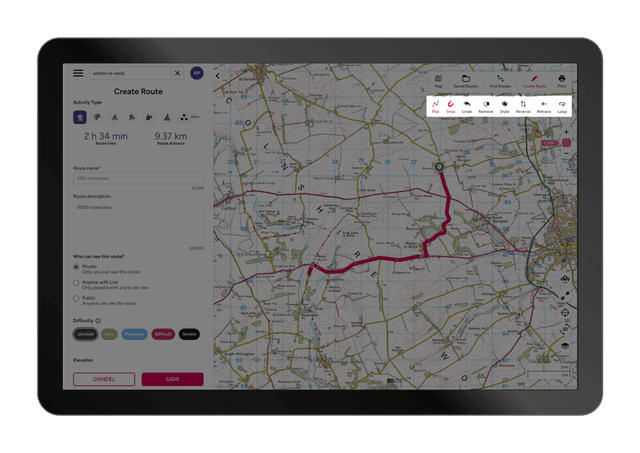 Create Route Creating Routes | Plan Your Own Adventures in OS Maps
