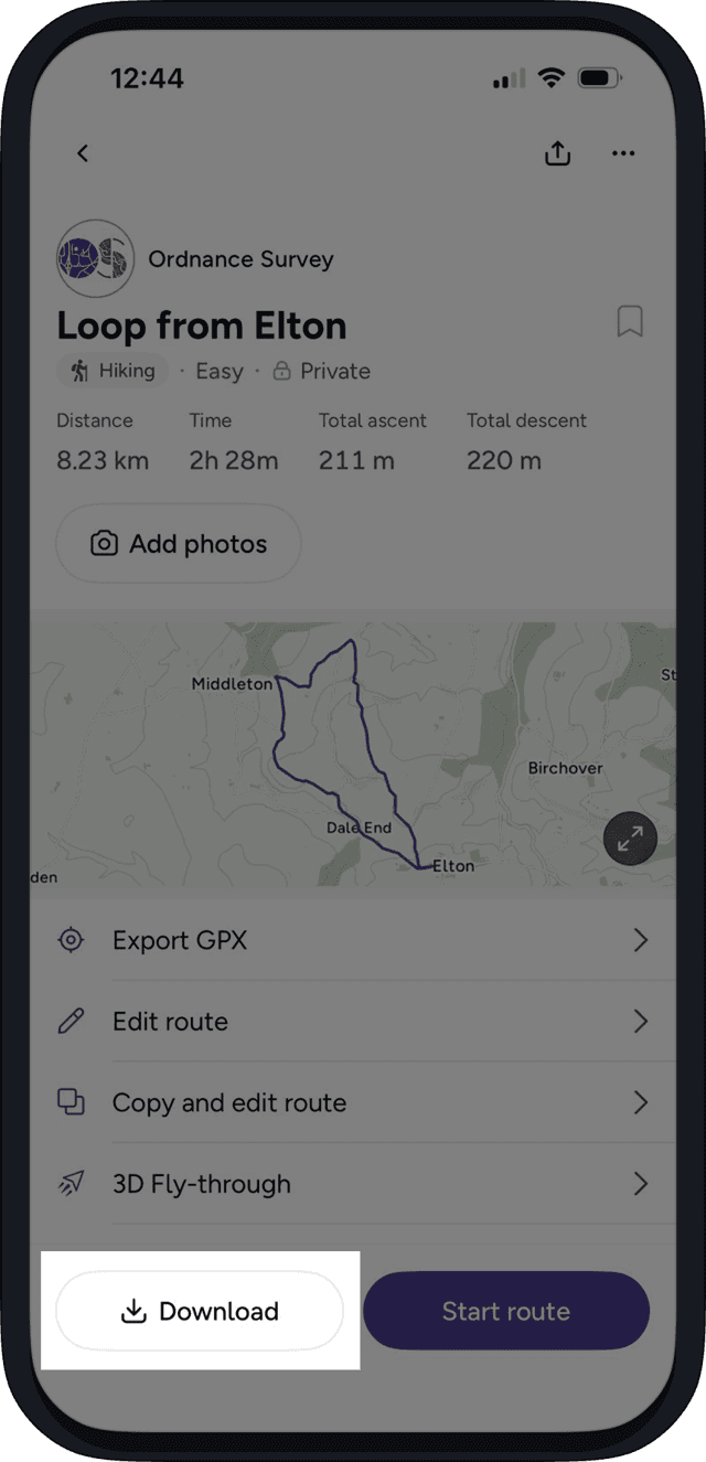 Route Download