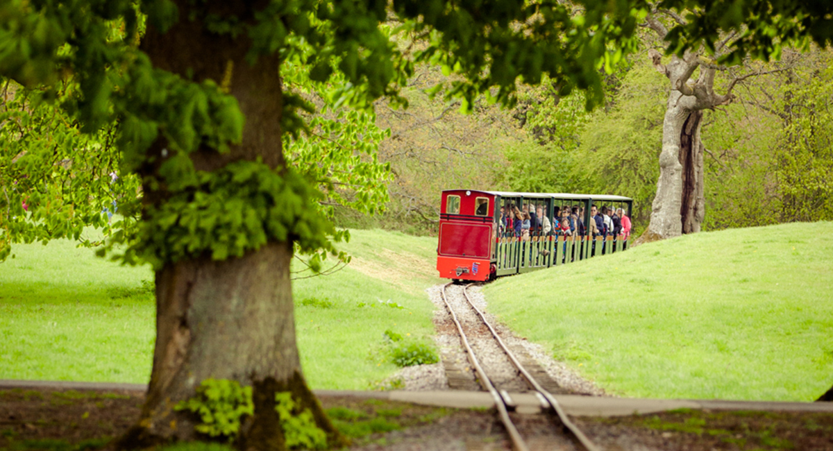 Railway at Blenheim Palace