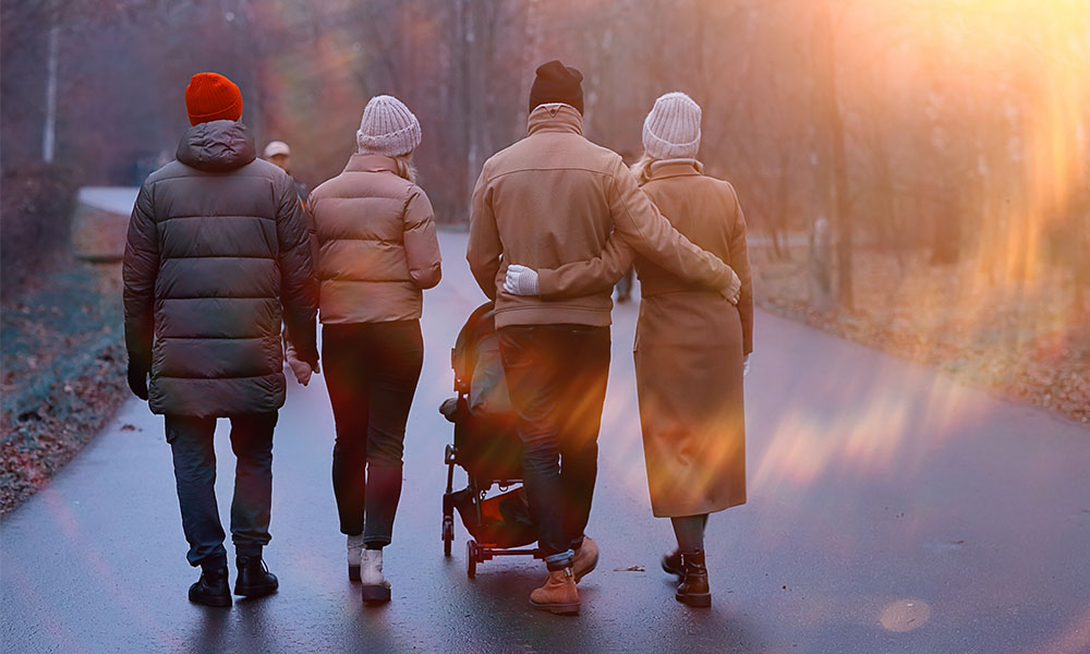 Family walk