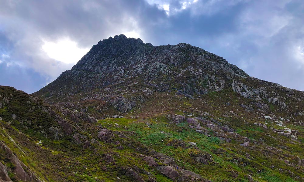Little Tryfan crag, Snowdonia