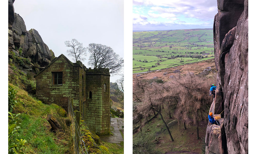 Roaches Upper Tier crag, Peak District