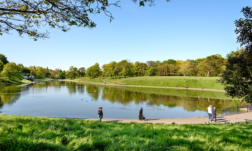 Sefton Park Lake, Liverpool