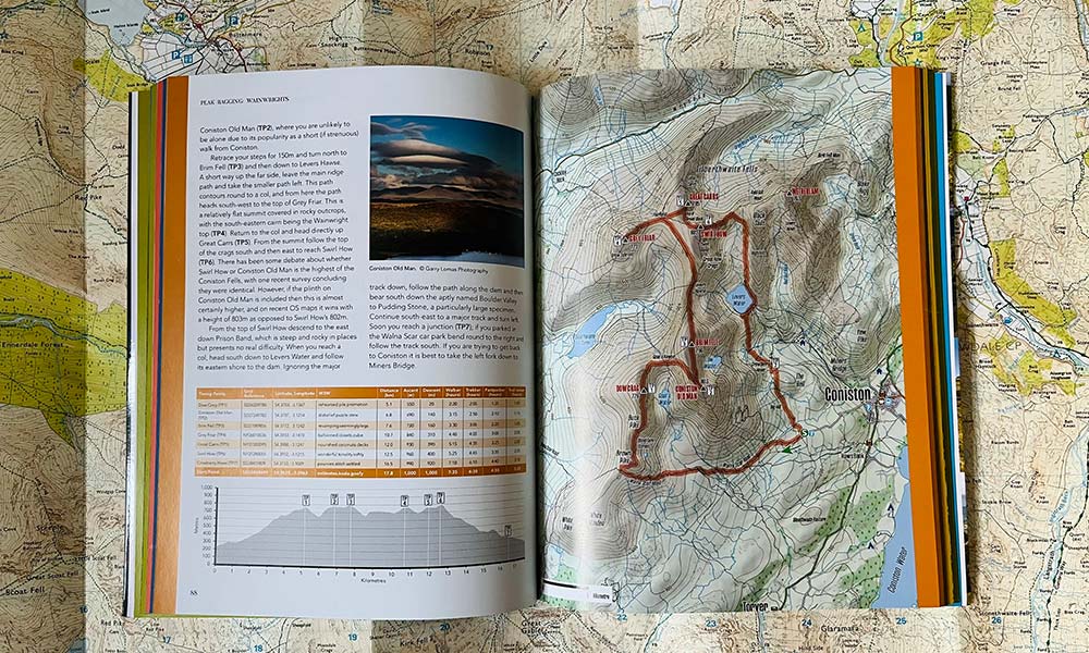 Peak Bagging Wainwrights book