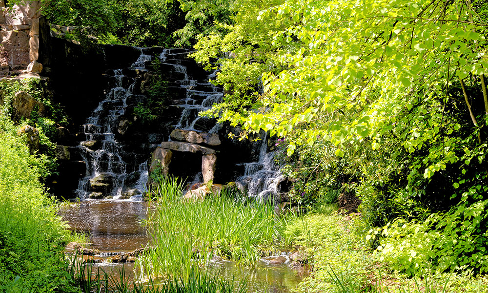 Virginia Water cascade 