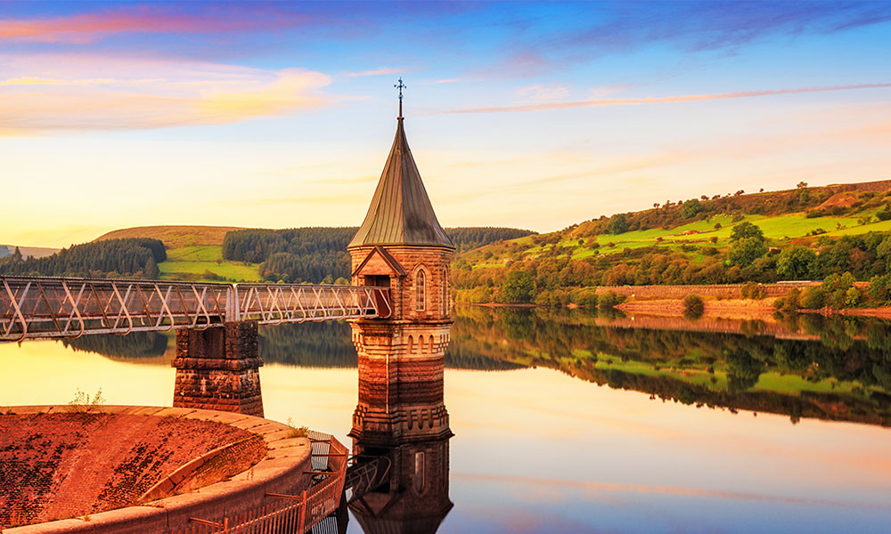 Brecon Beacons National Park reservoir