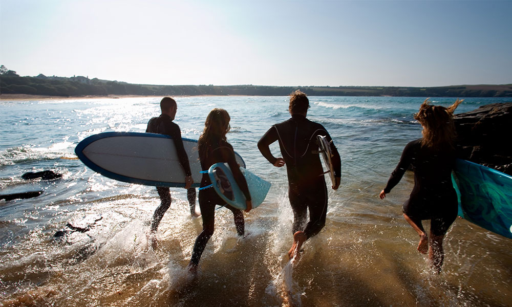 best British locations surfing