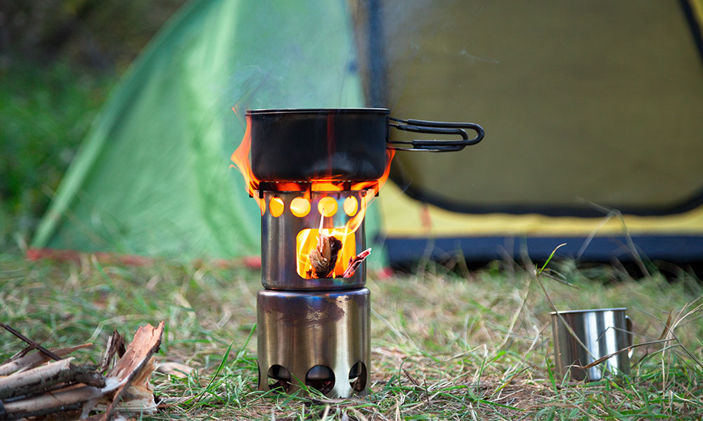 Wood camp stove&nbsp;