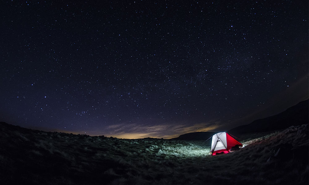 Galloway Forest Park tent&nbsp;