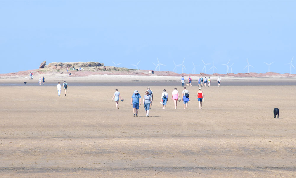 Hilbre Island tidal walk