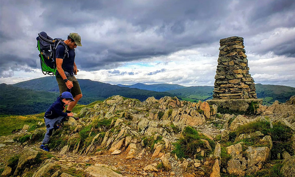 Loughrigg Fell summit
