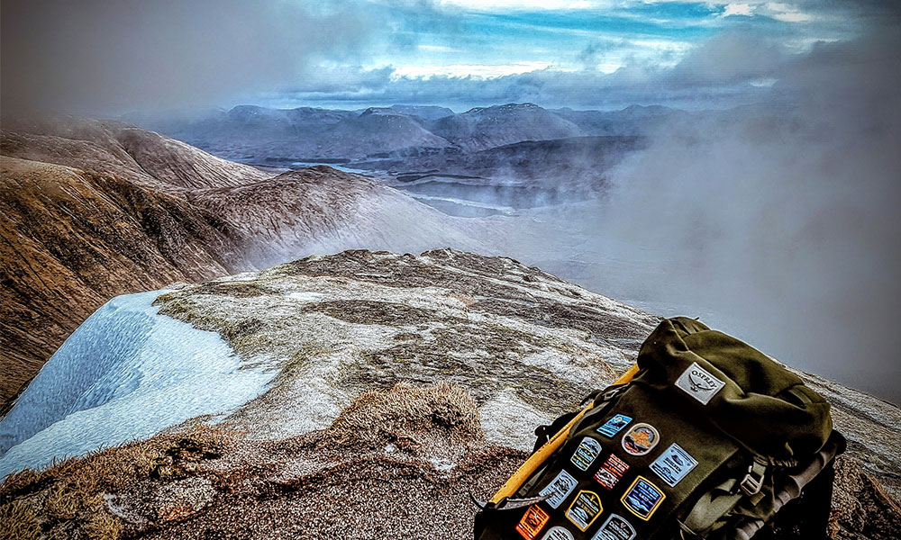 summit of Stob Coir' an Albannaich
