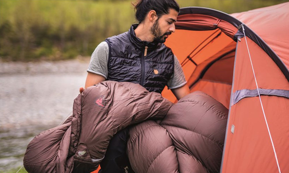 Roben's down sleeping bag