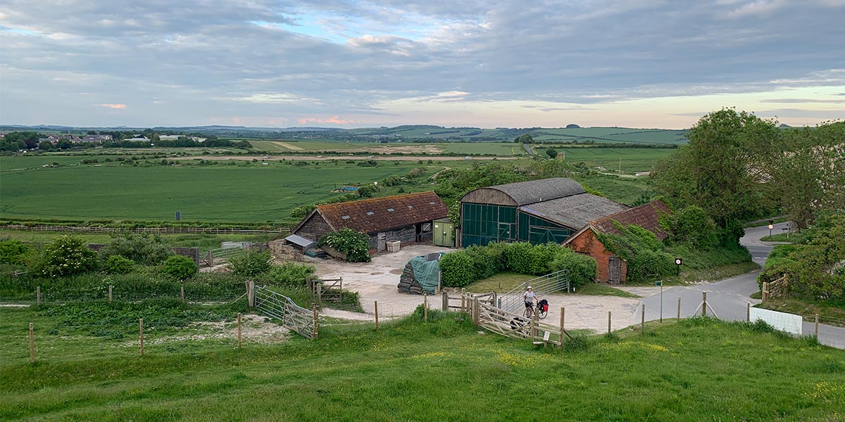 Old Sarum Iron Age hill