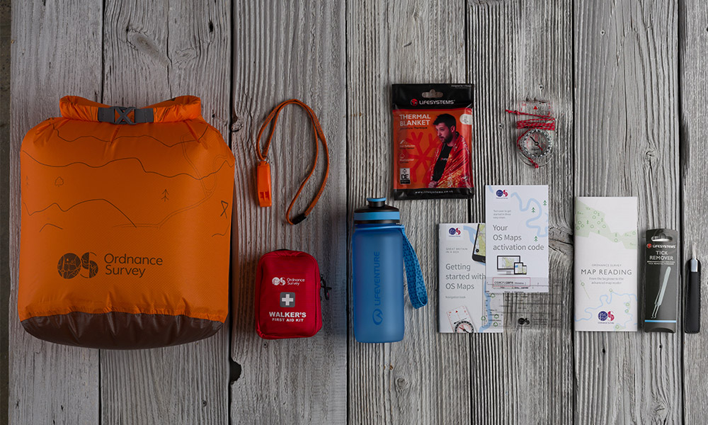 Hiking equipment ordnance survey lifesystems&nbsp;&nbsp;