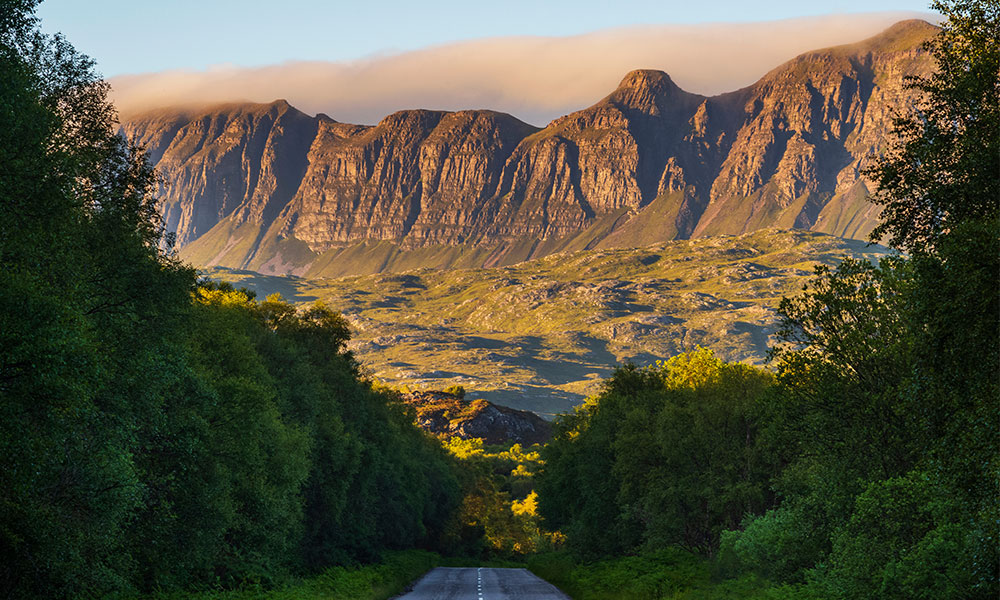 Road to Knockan Crag