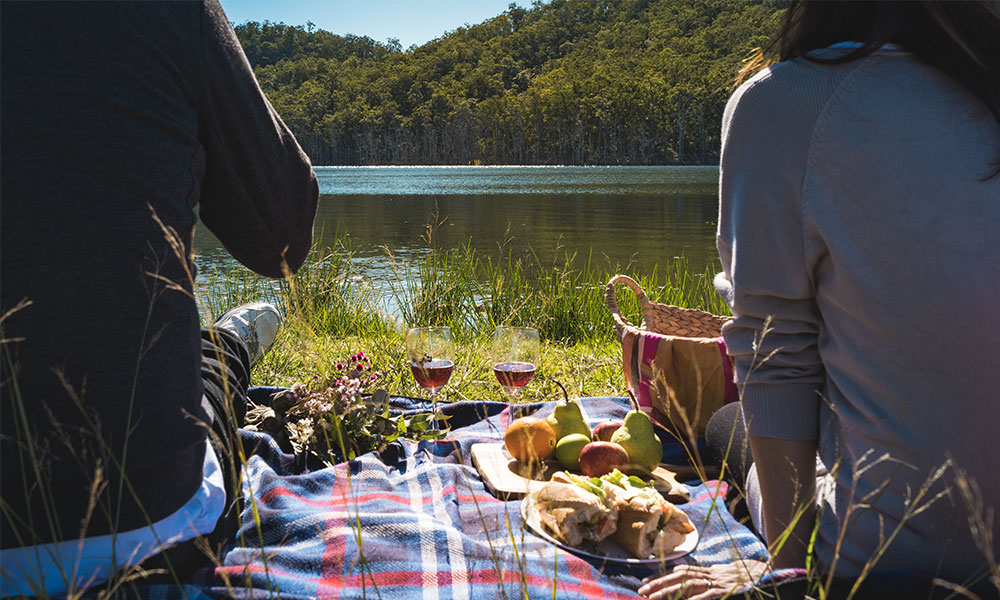 couple picnic