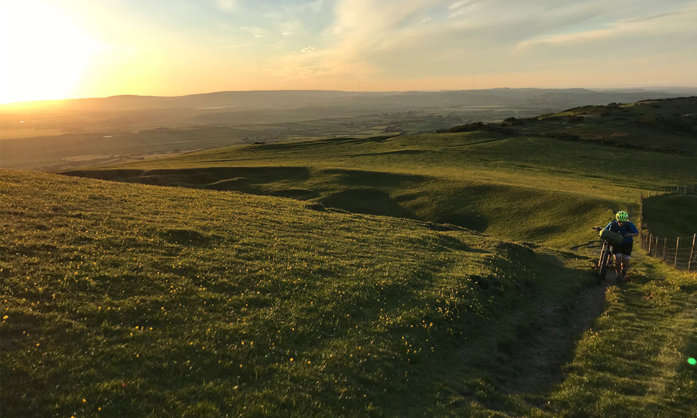 Debs Butler bikepacking