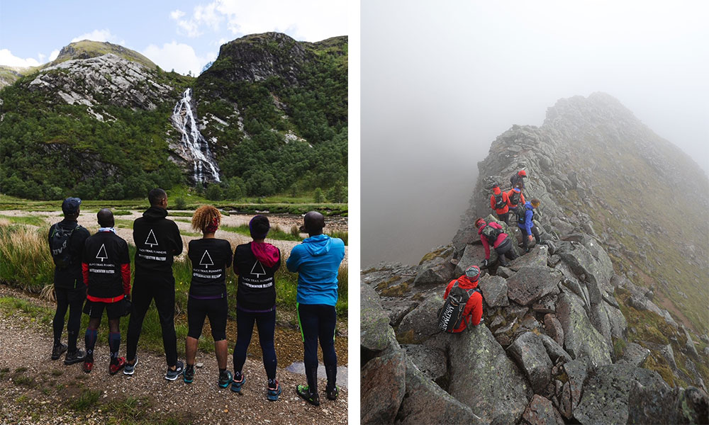 Black Trail Runners Ramsay Round route