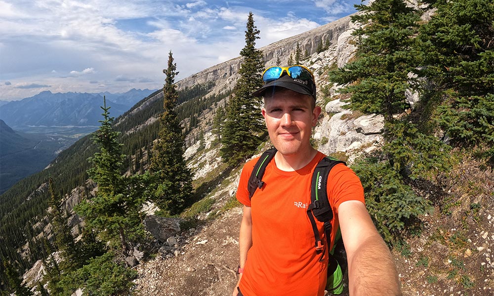 Alex on holiday alone in Canada&nbsp;