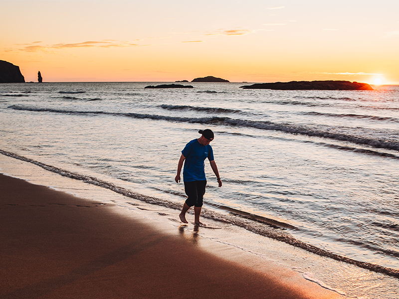 Sandwood Bay sunset