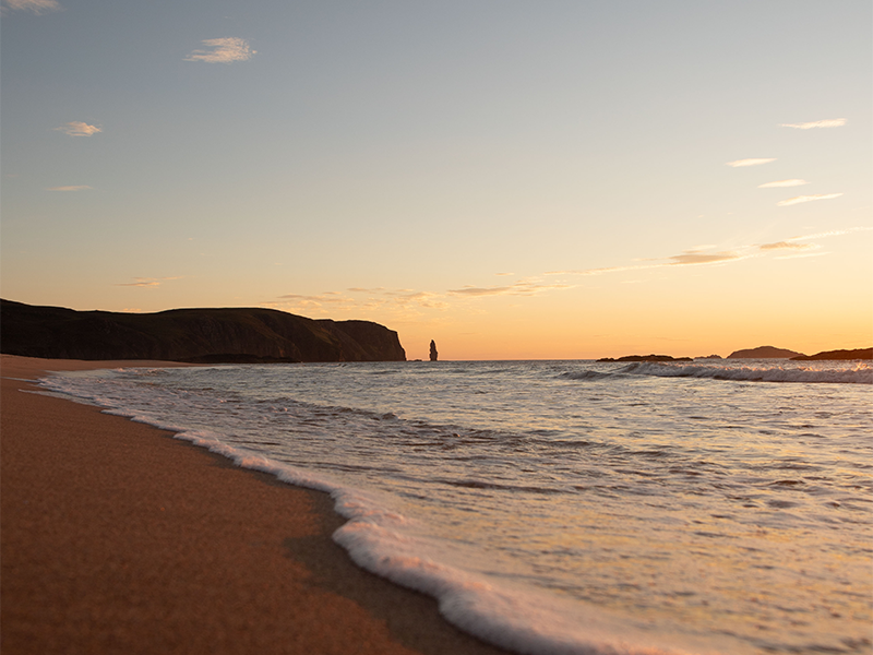 Sandwood Bay sunset