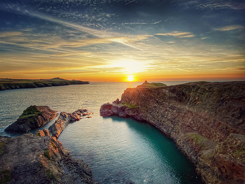 Abereiddy sunset