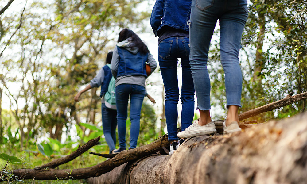 walk 1000 miles with friends&nbsp;