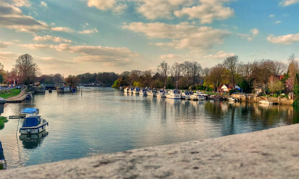 The Thames at Hampton Court