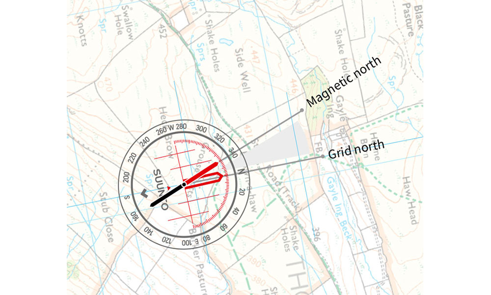 Adjust for magnetic variation