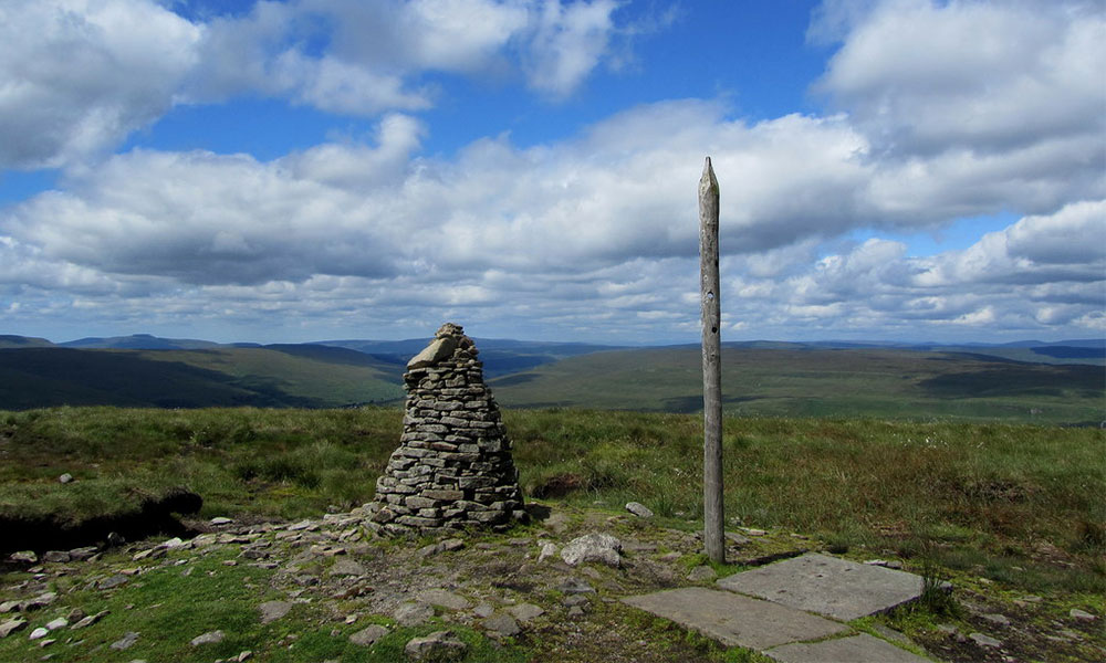 Buckden Pike summit
