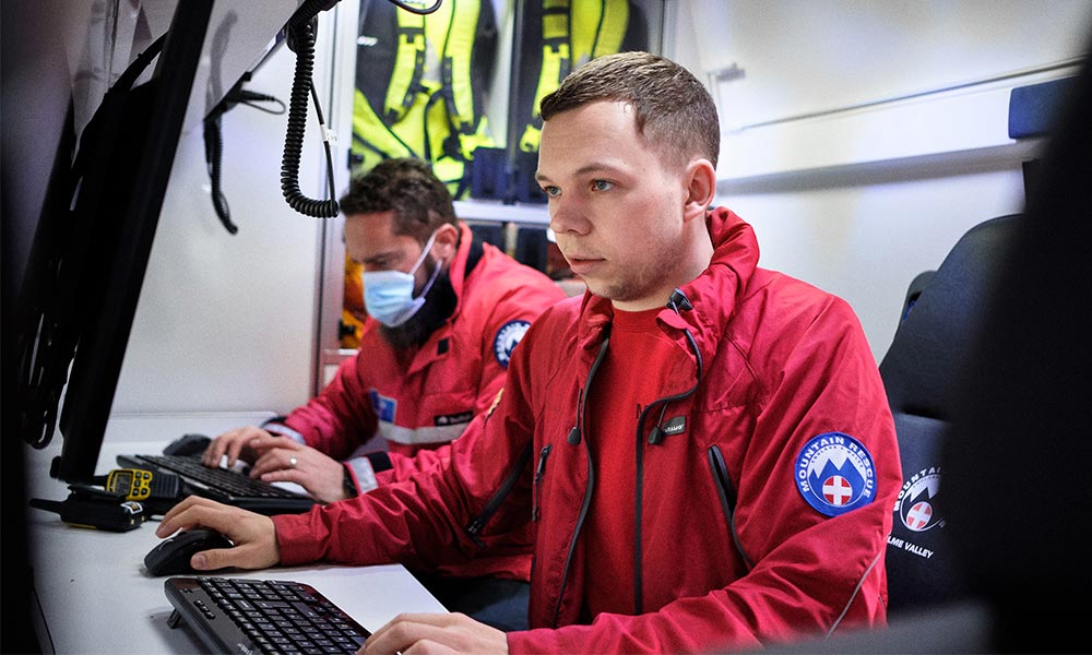 Mountain rescue volunteer&nbsp;