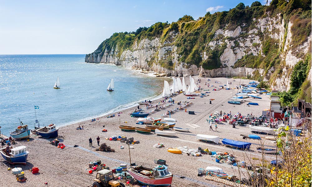 Beer beach, Devon
