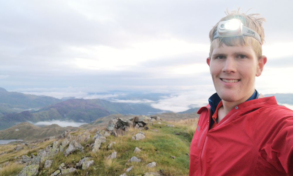 Daylight breaks on the Bob Graham Round