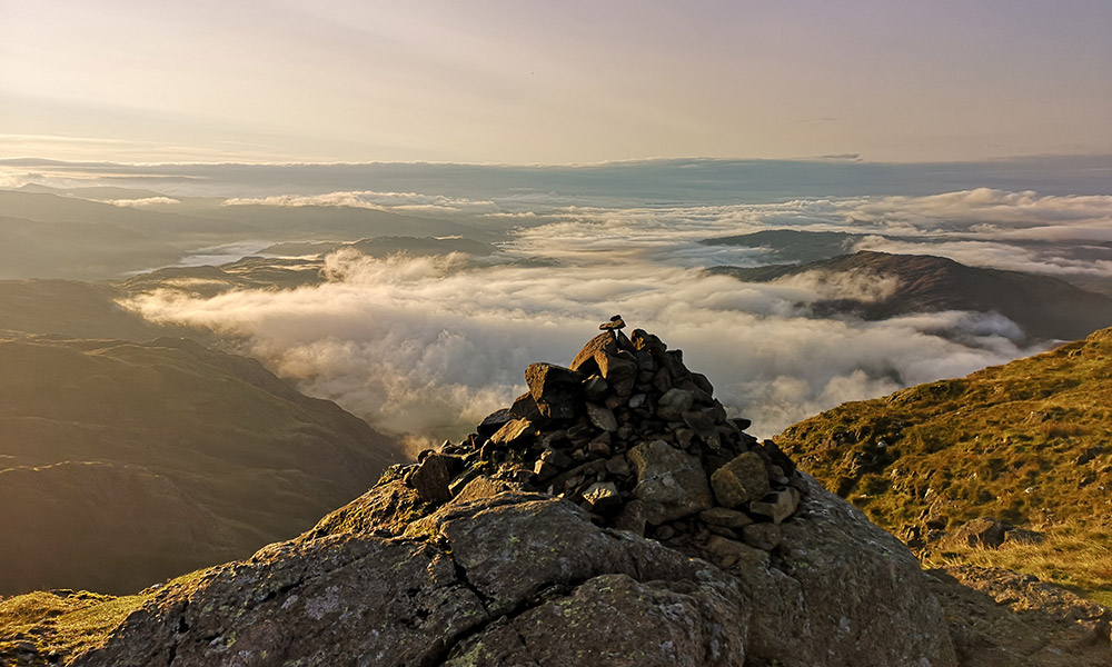 Sunrise over the Lake District