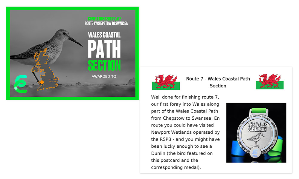 RunCoin® and virtual journeys