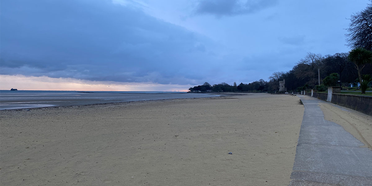 Coastal Path Ryde Beach