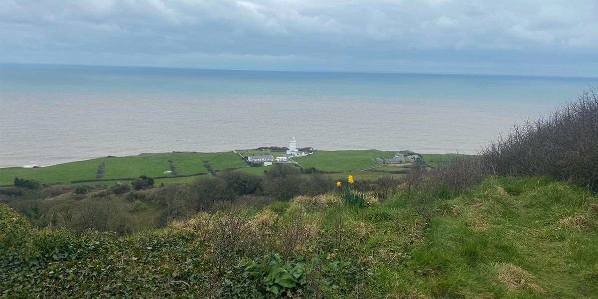 St Catherine's Point lighthouse