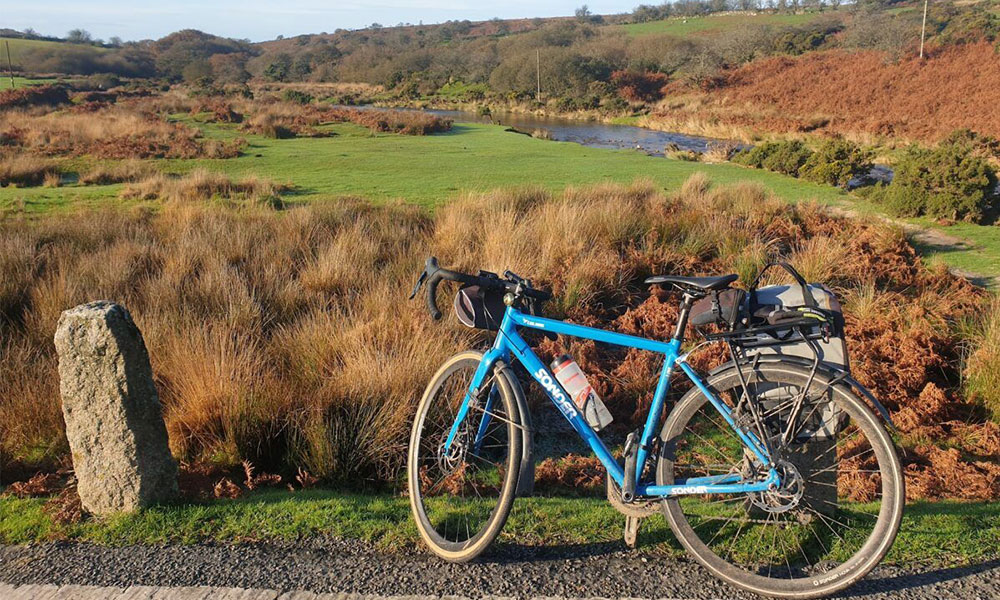 Cycling through Dartmoor National Park&nbsp;