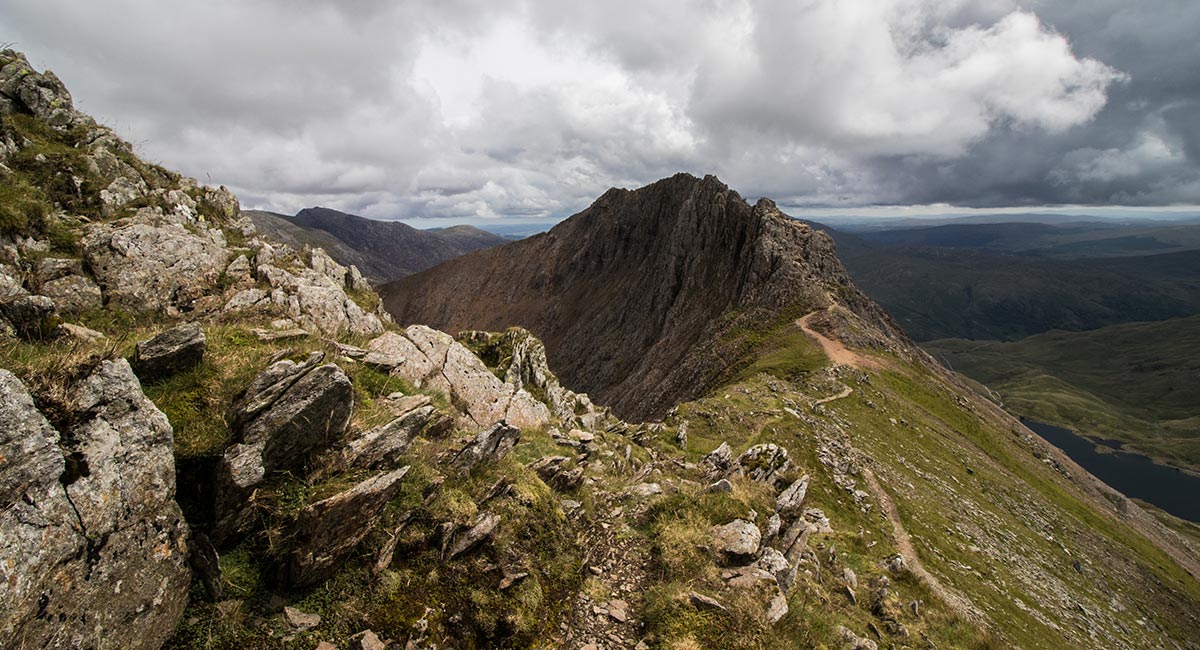 Crib Goch - part of the Snowdon Horseshoe