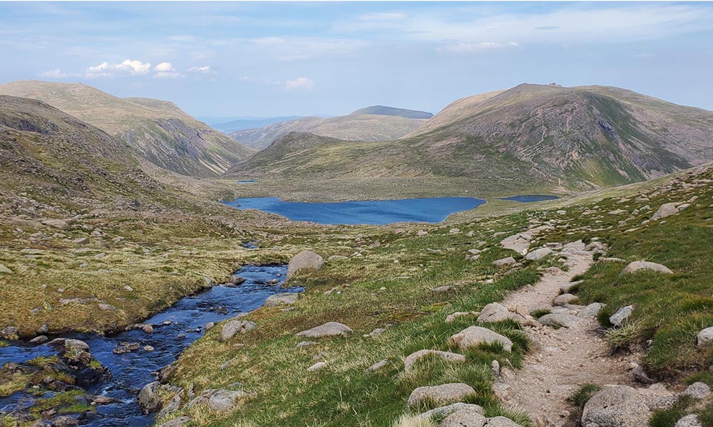 A mountain tarn
