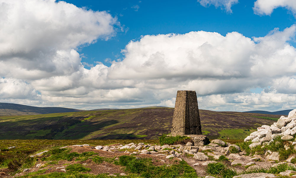 What is a trig pillar or trig point? Trig Pillar Dublin Mountains