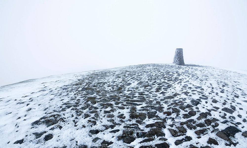 Mam Torr trig pillar