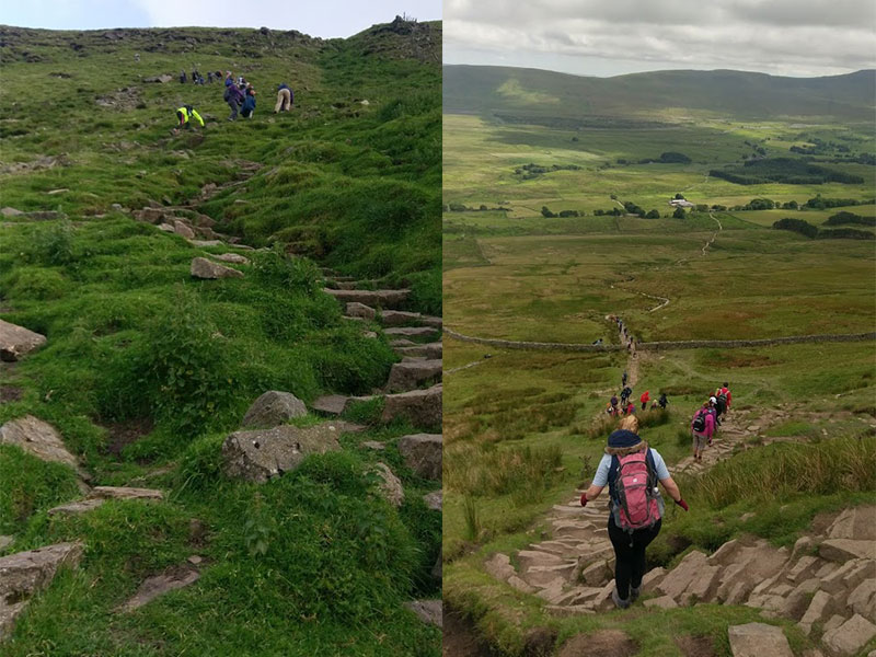Ingle Climb & Whernside steps