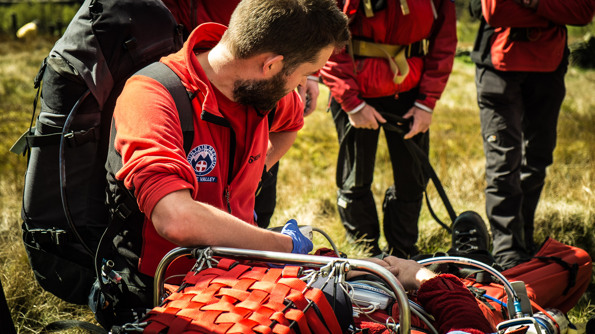 Holme Valley mountain rescue team