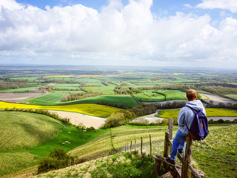 Firle Beacon walk