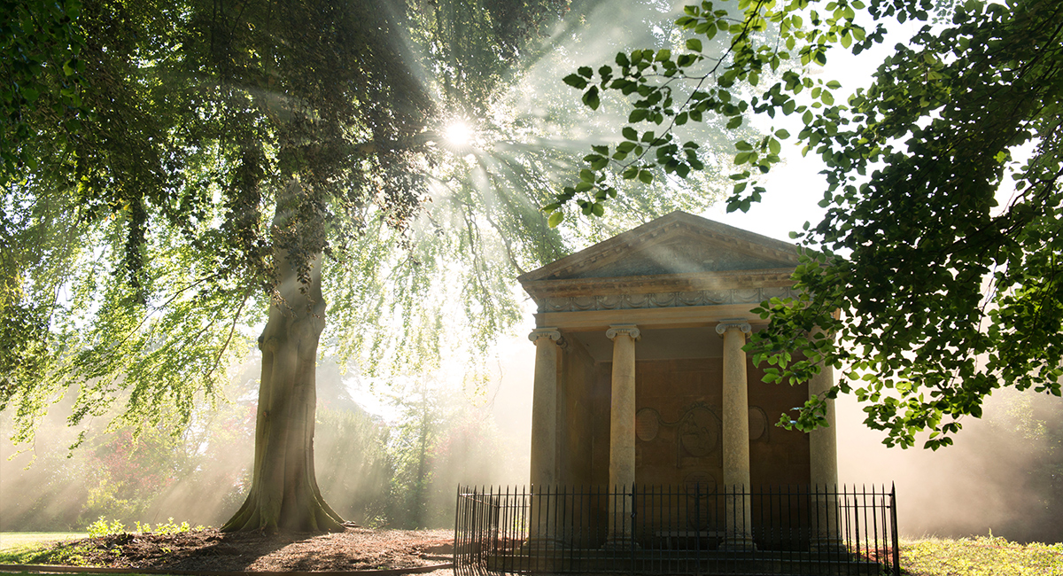 The Churchill Memorial Garden at Blenheim Palace