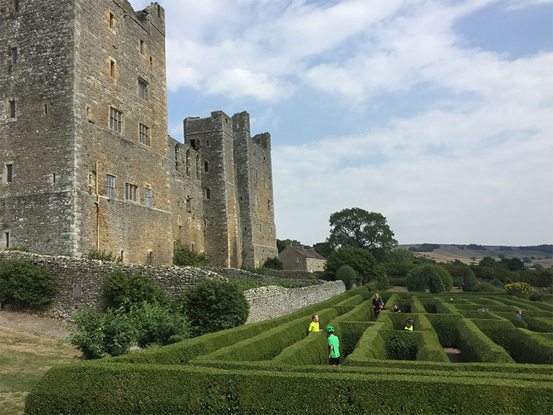 Bolton Castle grounds