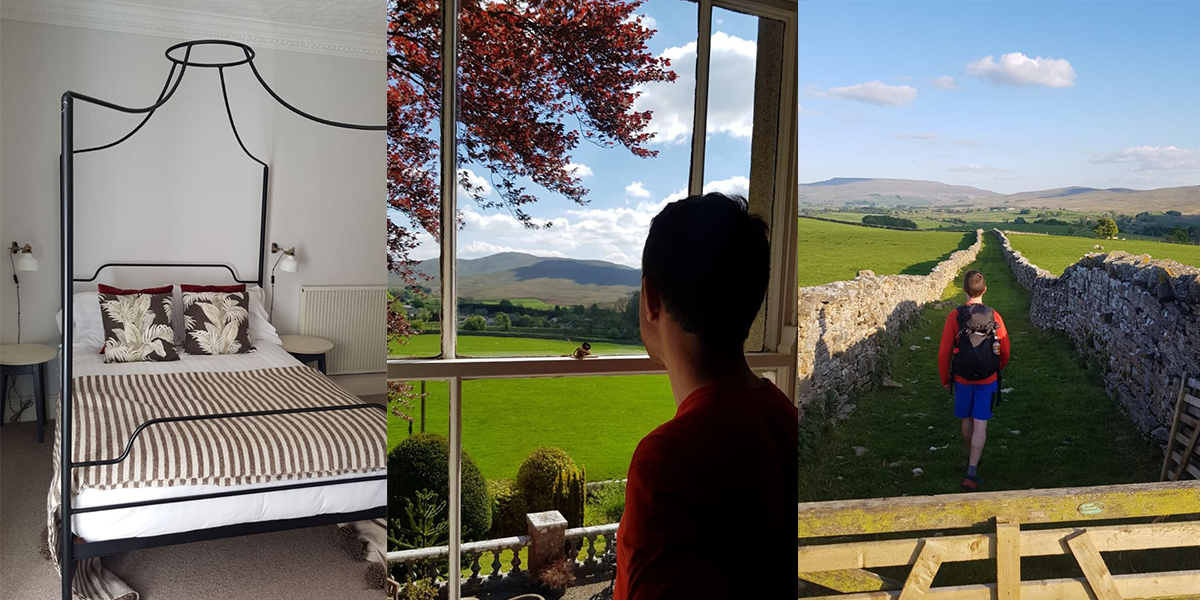 Local countryside to Brownber Hall